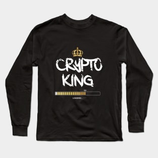 Crypto King Loading Long Sleeve T-Shirt